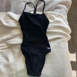 Speedo Black Endurance One Piece Swim Suit